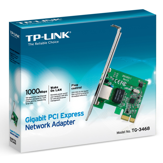 TP-Link TG-3468 - Card Mạng Gigabit - Hàng Chính Hãng