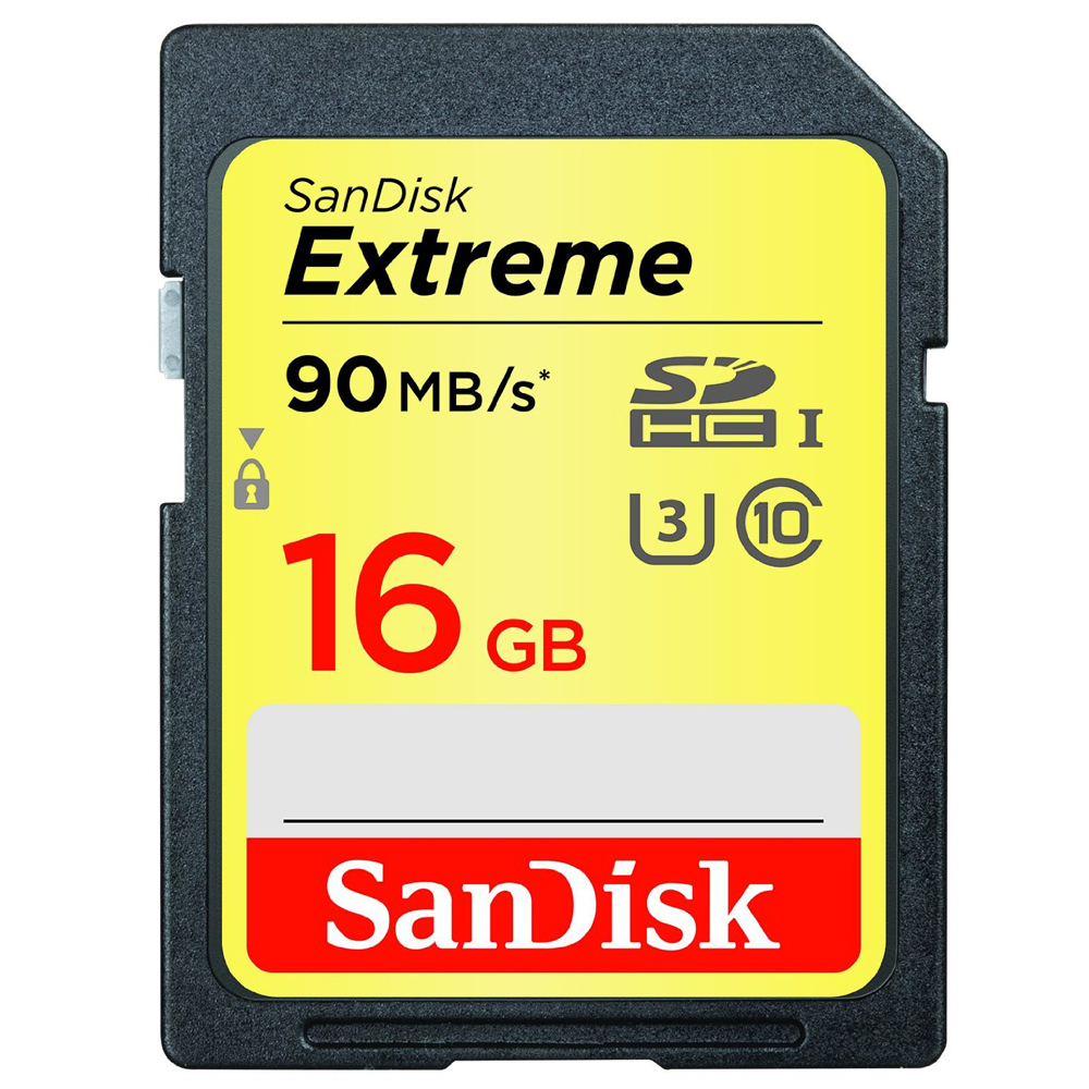 Thẻ Nhớ SDHC Extreme SanDisk 16GB 90MB/s - Hàng chính hãng