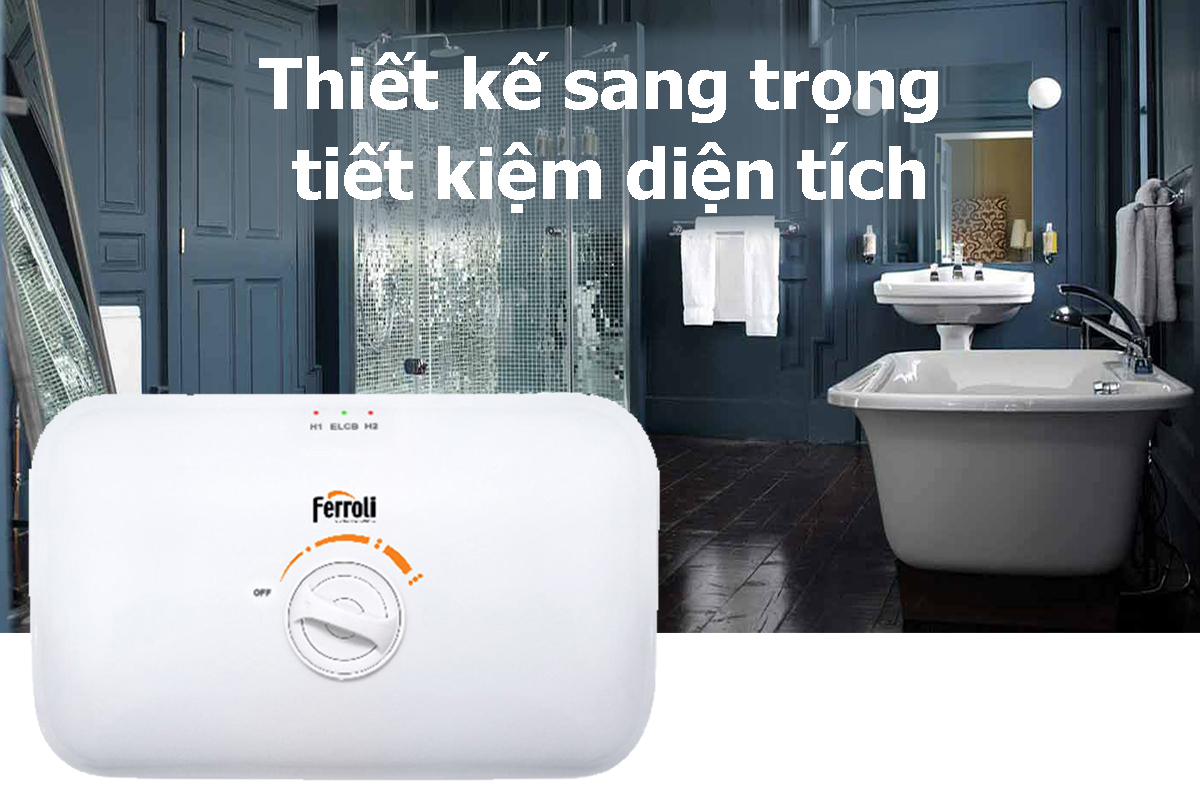 Máy Nước Nóng Ferroli Rita FS-4.5TE