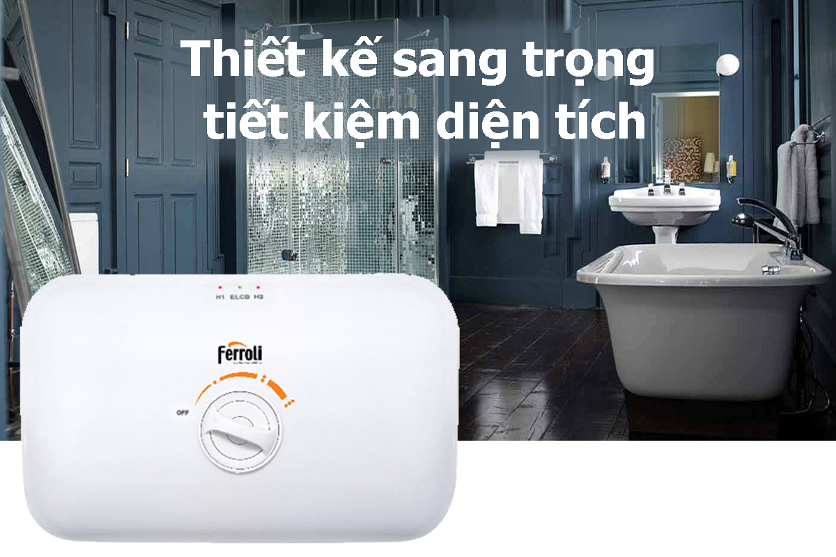 Máy Nước Nóng Ferroli Rita FS-4.5TE (4500W)