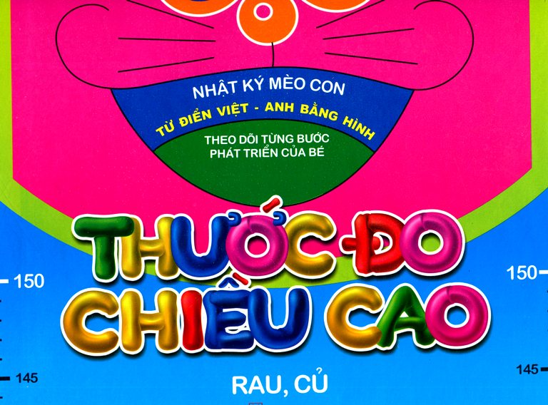 Thước Đo Chiều Cao - Rau Củ (Trí Việt)