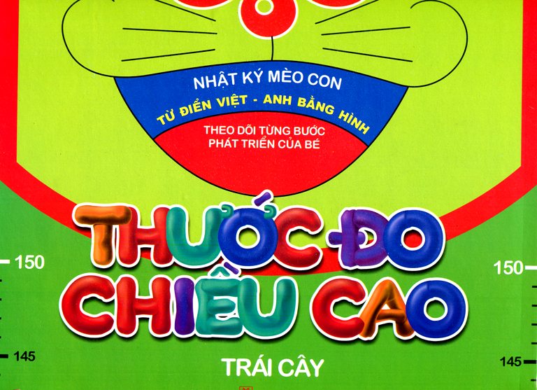 Thước Đo Chiều Cao - Trái Cây (Trí Việt)