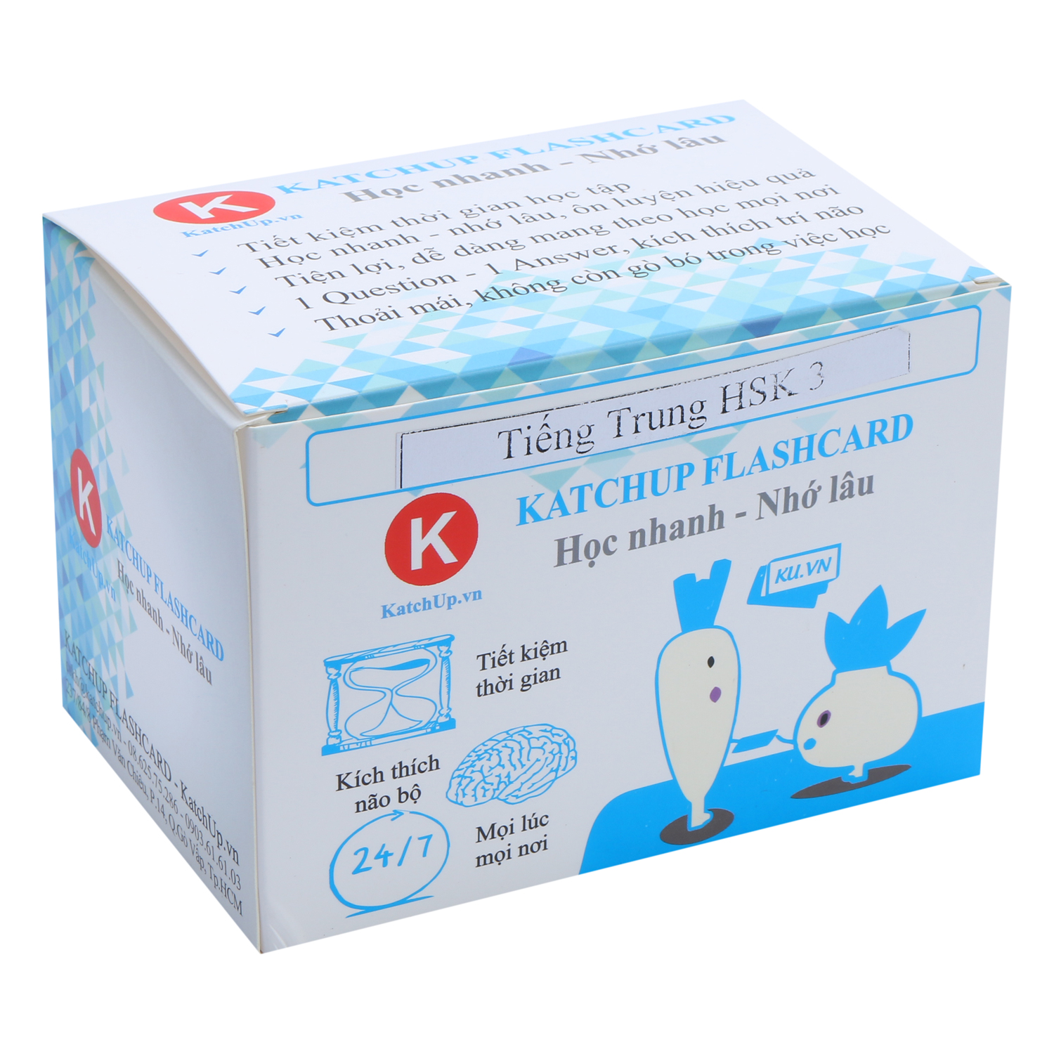 Bộ KatchUp Flashcard  HSK 3 - High Quality