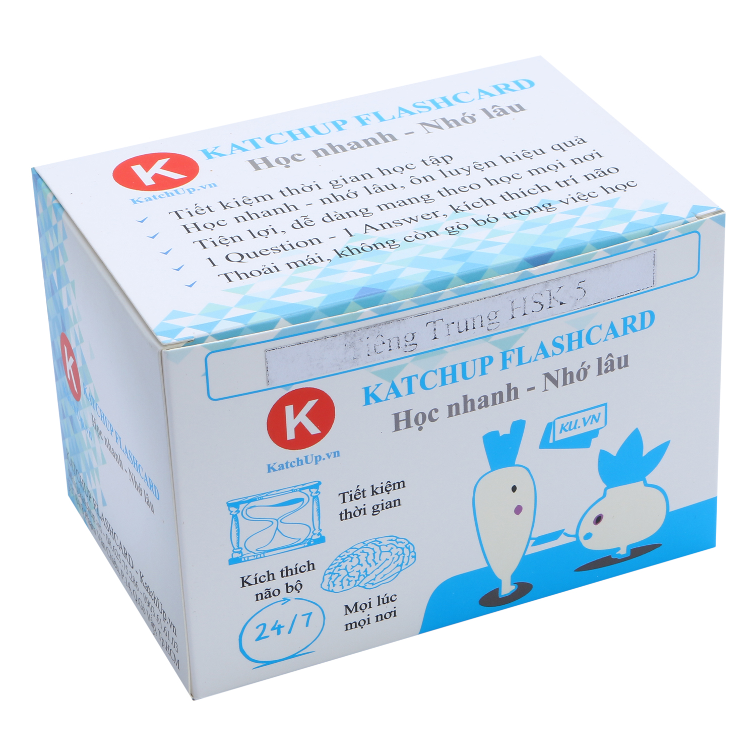 Bộ KatchUp Flashcard  HSK 5 - High Quality