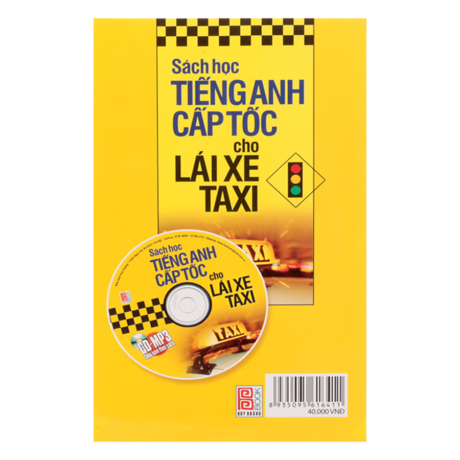 Sách Học Tiếng Anh Cấp Tốc Cho Lái Xe Taxi (Kèm CD)