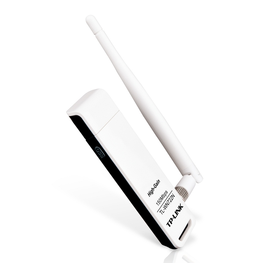 TP-Link  TL-WN722N - USB Wifi (High Gain) Tốc Độ 150Mbps - Hàng Nhập Khẩu