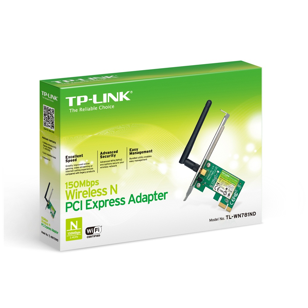 Card Mạng TP-Link  TL-WN781ND - Hàng Chính Hãng