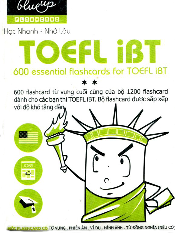 Hộp Blueup TOEFL iBT 600 Essential Flashcards For Toefl iBT - Phần 2