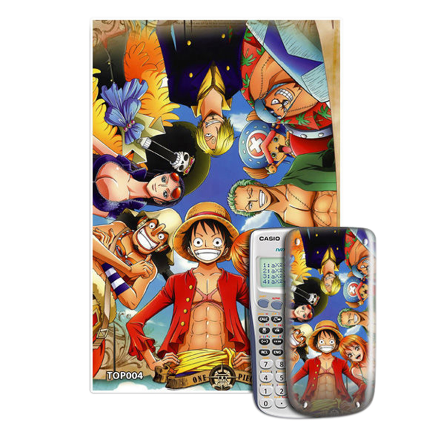 Decal Máy Tính Casio One Piece 004