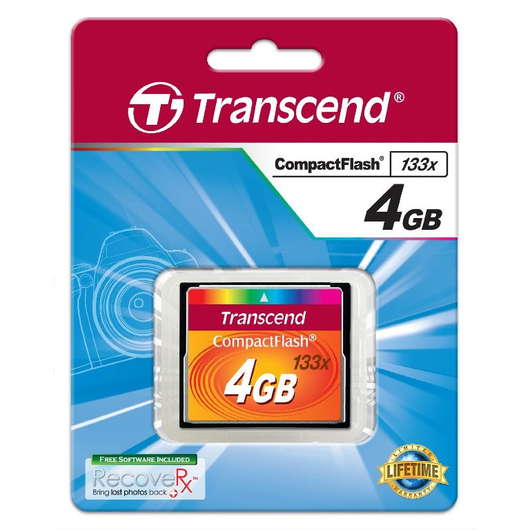 Thẻ Nhớ Transcend CF 133X 4GB - Hàng Chính Hãng