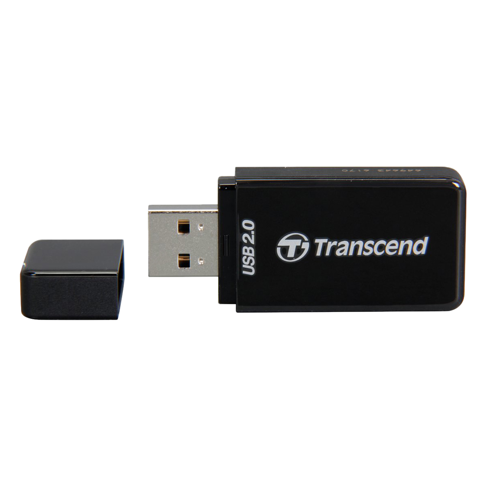 Đầu Đọc Thẻ Nhớ Transcend TS-RDP5K - USB 2.0 - Hàng Chính Hãng