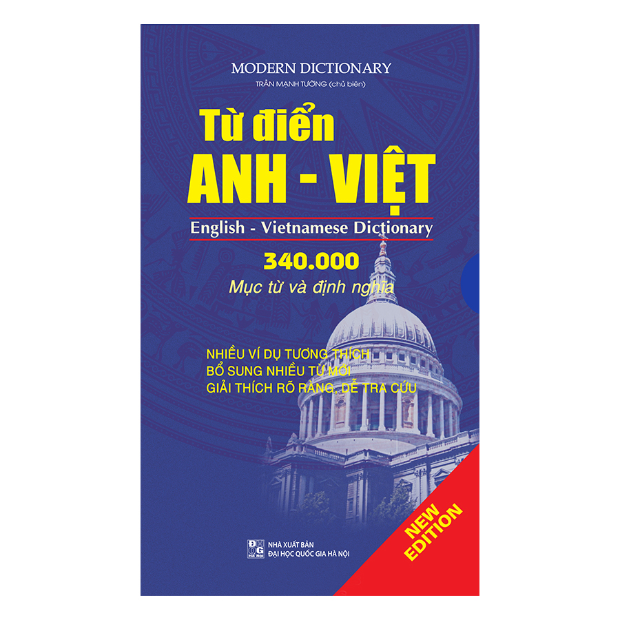 Hình ảnh Từ Điển Anh - Việt (340.000 Mục Từ Và Định Nghĩa)