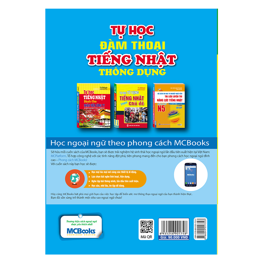 Tự Học Đàm Thoại Tiếng Nhật Thông Dụng (Dùng Kèm App)