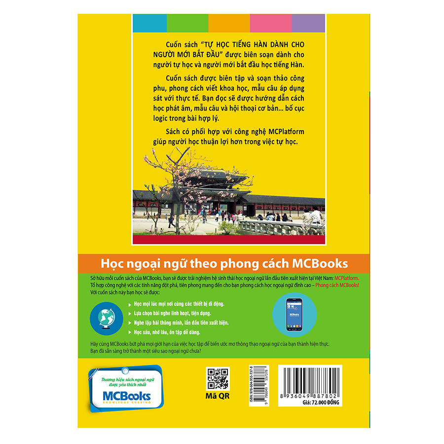 Tự Học Tiếng Hàn Dành Cho Người Mới Bắt Đầu (Kèm CD Hoặc Tải App)
