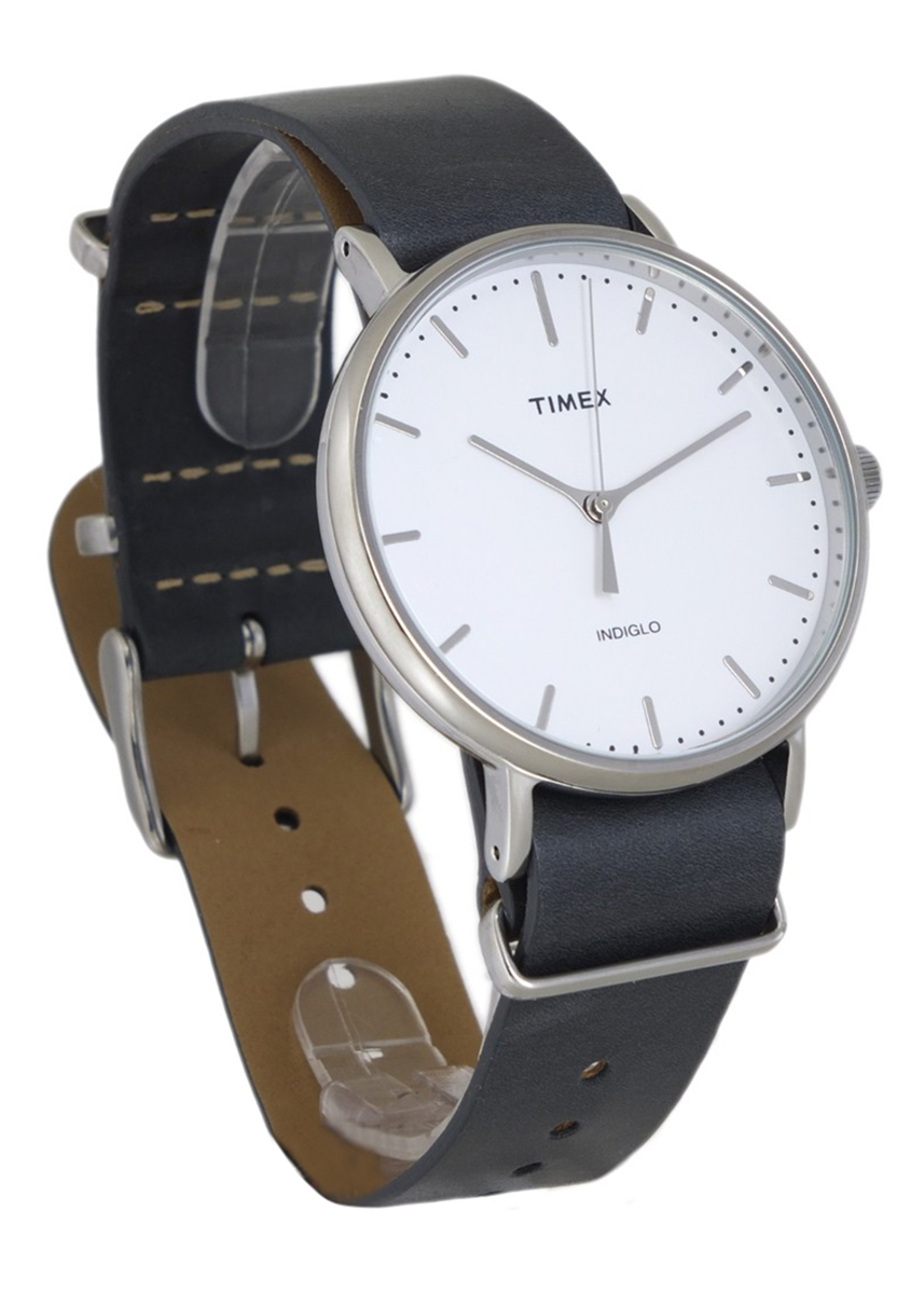 Đồng Hồ Unisex Dây Da Timex Weekender Fairfield TW2P91300