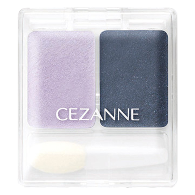 Phấn Mắt Two Color Eyeshadow Lame Series Cezanne (1.9g x 2)