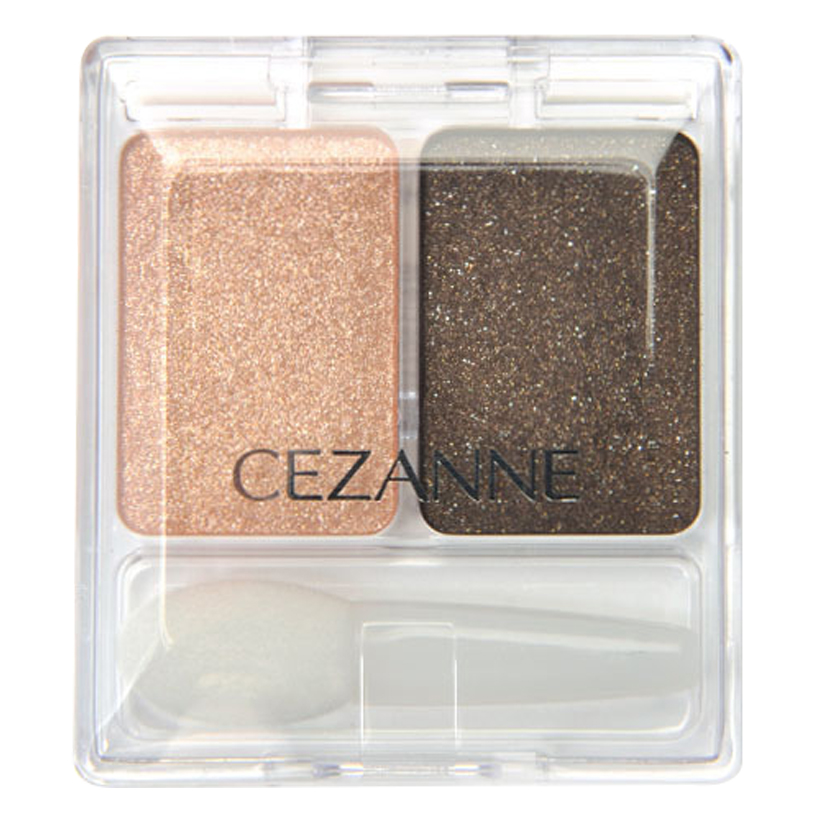 Phấn Mắt Two Color Eyeshadow Lame Series Cezanne (1.9g x 2)