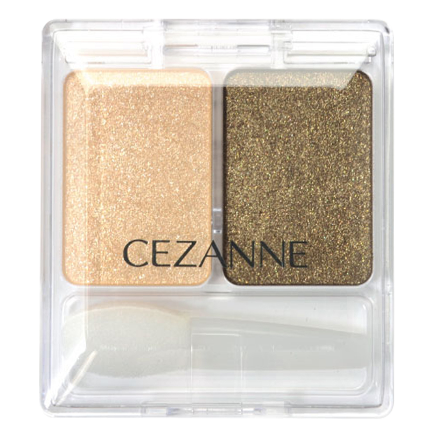 Phấn Mắt Two Color Eyeshadow Lame Series Cezanne (1.9g x 2)