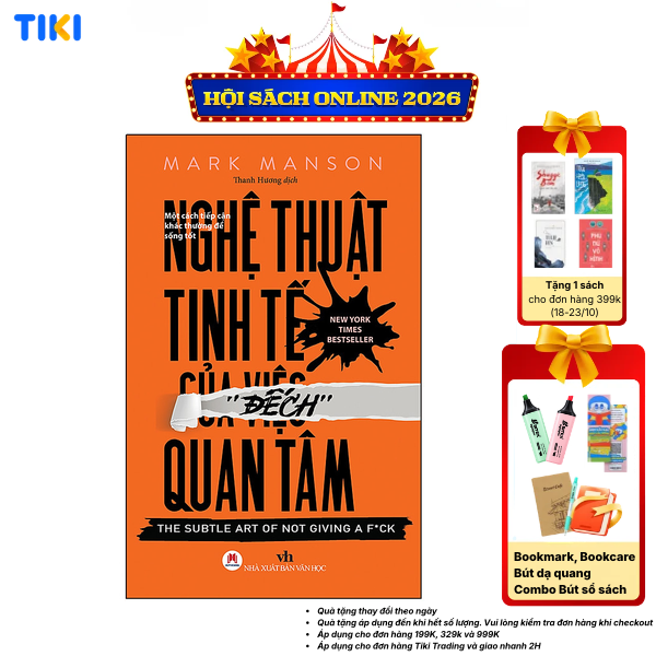 Sách Nghệ Thuật Tinh Tế Của Việc Đếch Quan Tâm Tái Bản