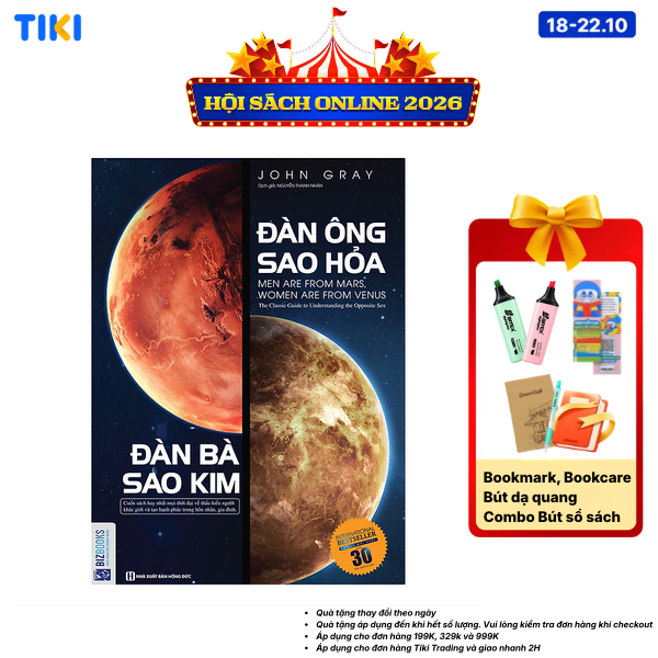 Sách Đàn Ông Sao Hỏa Đàn Bà Sao Kim