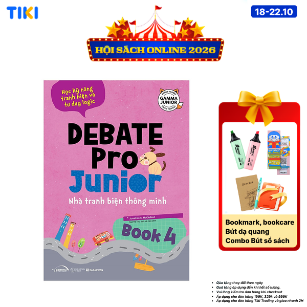Sách Debate Pro Junior 4 Nhà Tranh Biện Thông Minh 4