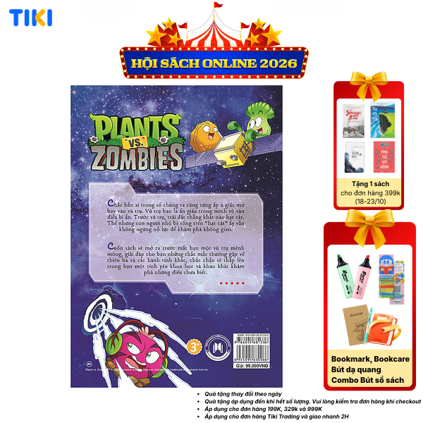 Sách Trái Cây Đại Chiến Zombie - Câu Đố Bí Ẩn Về Vũ Trụ