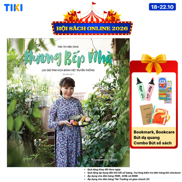 Sách Hương Bếp Nhà - Lưu Giữ Tinh Hoa Bánh Việt Truyền Thống TBL1