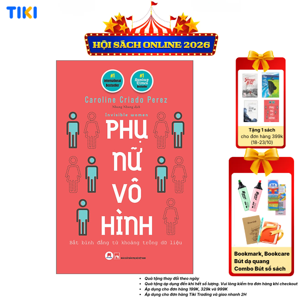 Sách Phụ nữ vô hình Invisible women