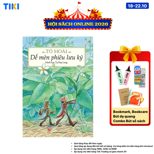 Sách Dế Mèn Phiêu Lưu Ký