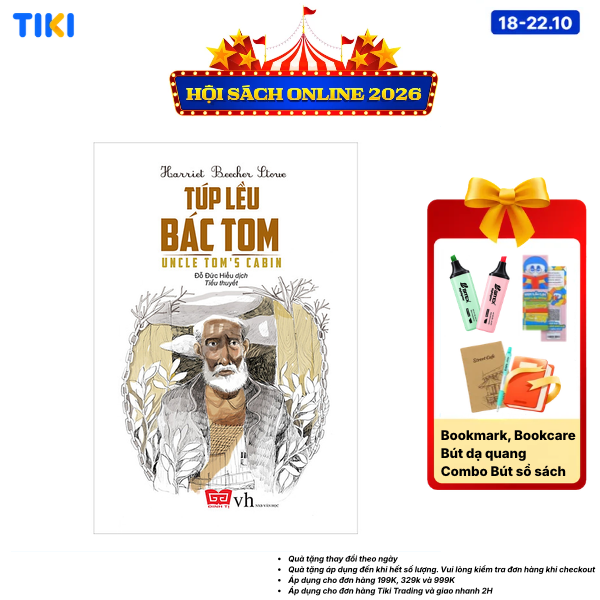 Sách Túp Lều Của Bác Tom Tái Bản 2018