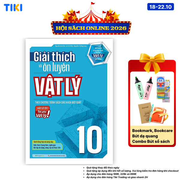 Sách Giải thích và ôn luyện Vật Lý 10