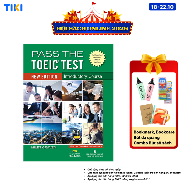 Sách Pass The Toeic Test Introductory Course New Edition