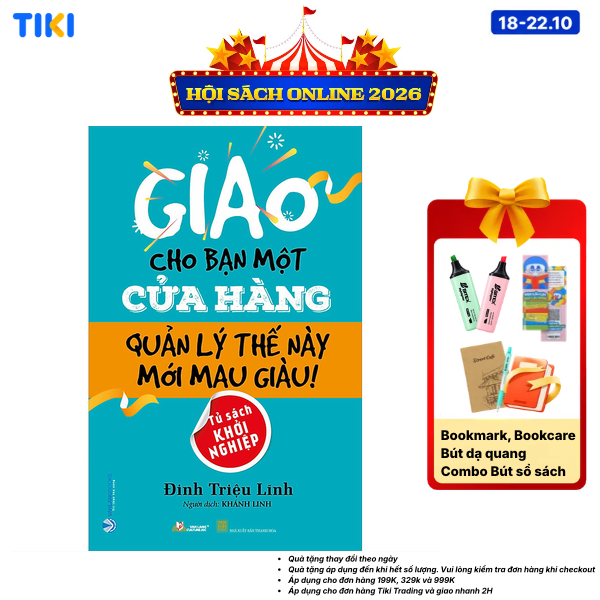 Sách Giao Cho Bạn Một Cửa Hàng Quản Lý Thế Này Mới Mau Giàu