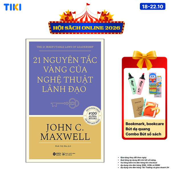 Sách 21 Nguyên Tắc Vàng Của Nghệ Thuật Lãnh Đạo