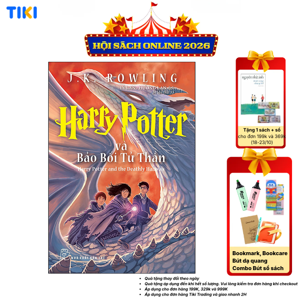 Sách Harry Potter và bảo bối tử thần Tái bản 2022