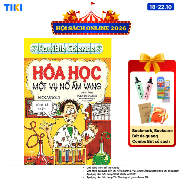 Sách Horrible Science - Hóa Học Một Vụ Nổ Ầm Vang Tái Bản