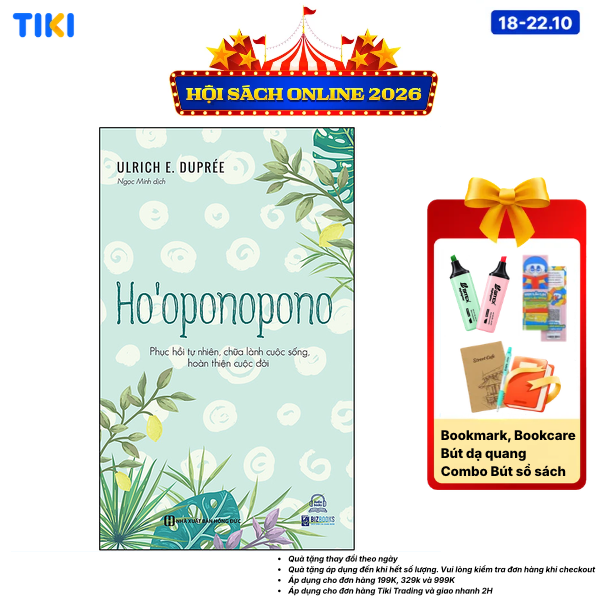 Sách HoOopnopono Phục Hồi Tự Nhiên, Chữa Lành Cuộc Sống, Hoàn Thiện Cuộc Đời