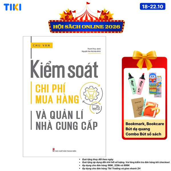 Sách Kiểm Soát Chi Phí Mua Hàng Và Quản Lí Nhà Cung Cấp