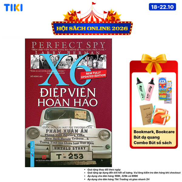 Sách Điệp Viên Hoàn Hảo X6 Bìa Cứng