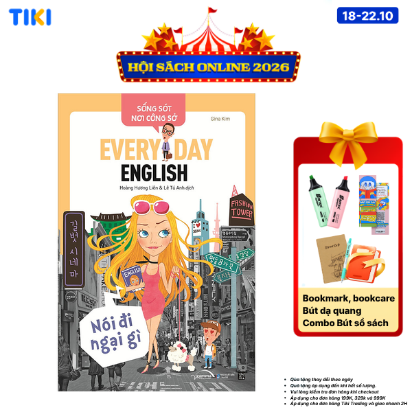 Sách Sống Sót Nơi Công Sở Everyday English - Nói Đi Ngại Gì Tái Bản 2022