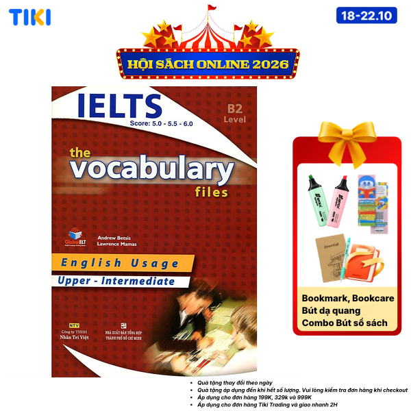 Sách The Vocabulary Files B2 Upper - Intermediate Không CD