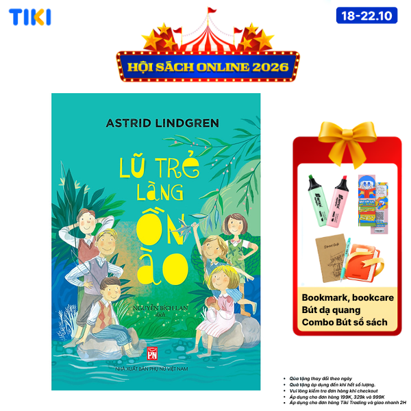 Sách Lũ Trẻ Ở Làng Ồn Ào