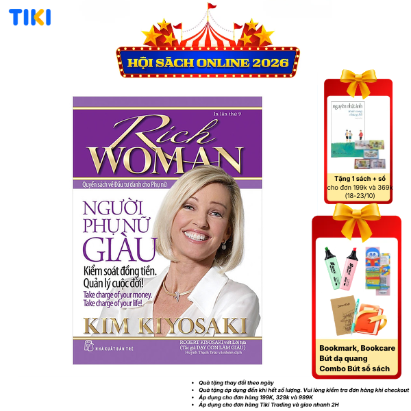 Sách Người Phụ Nữ Giàu - Kiểm Soát Đồng Tiền. Quản Lý Cuộc Đời