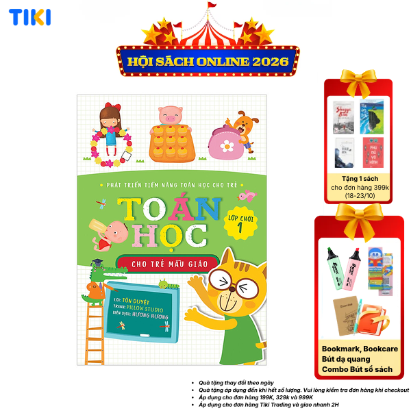 Sách Toán Học Cho Trẻ Mẫu Giáo Lớp Chồi 1