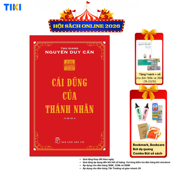 Sách Cái Dũng Của Thánh Nhân Thu Giang Nguyễn Duy Cần Tái Bản