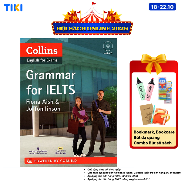 Sách Collins Grammar For IELTS Kèm CD Hoặc File MP3 - Tái Bản