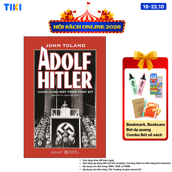 Sách Adolf Hitler - Chân Dung Một Trùm Phát Xít Tái bản