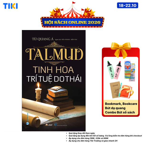 Sách TalMud - Tinh Hoa Trí Tuệ Do Thái Tái Bản