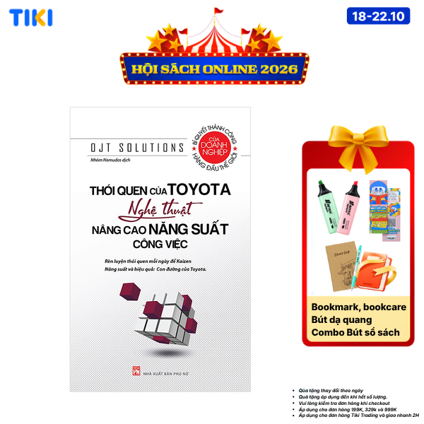 Sách Thói Quen Của Toyota Nghệ Thuật Nâng Cao Năng Suất Công Việc