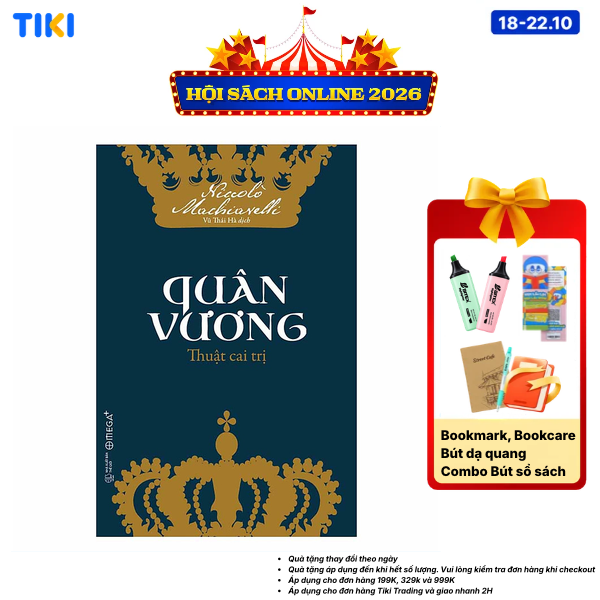 Sách Quân Vương Thuật Cai Trị Tái Bản